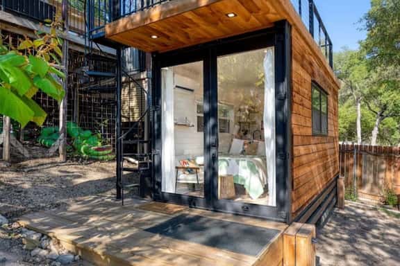 Riverfront Container Home | Private Rooftop Deck - Image 1